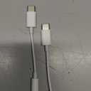 USB C to 3.5mm Headphone Jack Adapter for iPhone17/ iPhone 16/16 Pro/15/15 Pro/Pro Max/Plus, Type C Aux Audio Dongle Cable Cord Compatible with iPad, Samsung Galaxy S23/S23/S22/S21, MacBook3 Pack (White)