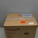 APSMILE Oversized Queen Luxury 100% Organic Cotton All Season Down Feather Fibers Comforter Fluffy Fill-Power Medium Warmth Duvet Insert (98x98, Ivory White)