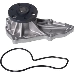 TUCAREST AW6233 Water Pump Kit w/Gasket (For L4 2.4L w/ENG. DESG:K24Z2/K24Z3/K24Z6) Compatible With 08-12 Ho-nda Accord, 2010-2011 CR-V /2009-2014 Ac-ura TSX, [# 19200R40A01]