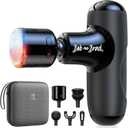 BOB AND BRAD Q2 Pro Mini Massage Gun with Heat and Cold, Pocket-Sized Deep Tissue Massager, HSA Portable Percussion Muscle Massager Gun, Ultra Small & Quiet Muscle Massager, FSA Eligible