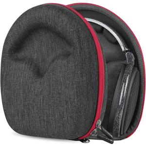 Geekria Shield Headphones Case Compatible with Sennheiser HD 660S2/660S/598/550/505 and More, Replacement Hard Shell Travel Carrying Bag with Cable Storage (Dark Grey)