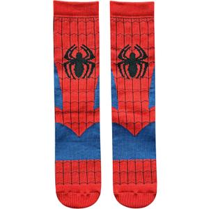 Hyp Marvel Ultimate Spider-Man Cosplay Men's Athletic Crew Socks (6-12, Multi)