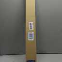 BlindsAvenue Cellular Honeycomb Cordless Polyester Shade, 9/16" Single Cell, Light Filtering, White, Size: 26" W x 48" H