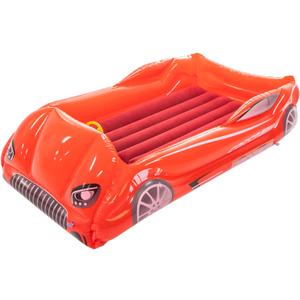 RAPTAVIS Kids Air Mattress Inflatable Toddler Travel Bed with Sides, Cot Sleeping Pad, Red