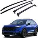 Roof Racks Cross Bar fit for Honda CRV CR-V 2023 2024 2025 All Black Side Rails Aluminum Crossbar Rooftop Cargo Carrier (4PCS)