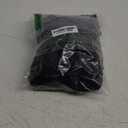 BORIFLORS Women's Sexy Ruched Bodycon Midi Dresses Elegant Mesh Long Sleeve Square Neck Ruffle Hem Cocktail Party Dress (Black) Small