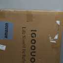 Puppy Playpen, IGOOUO 24'' Portable Dog Playpen with Easy-Carry Straps,4 Panels Dog Pen Play Pen for Small Dogs,Rustproof Pet Playpen for Camping RV Yard(with One Door)