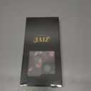 ZIYE Magnetic Case for iPhone 15 Plus 6.7 Inch [Compatible with MagSafe] Hard PC and Soft TPU Case with Black Bow Butterflies Anti-Scratch Shockproof Protection Phone Cover for Women - Black