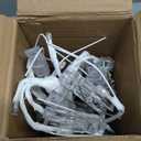 Money Tree Gift Holder, 2FT 24 LED Birch Tree with 12 Clear Clips, Battery Powered Lighted Display Card Trees for Christmas,Wedding, Photo Memo, Birthday GraduationWhite