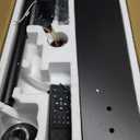 DLLT 72-Inch Ceiling Fan with Light: Farmhouse 8-Blade Black Wood Grain Indoor Outdoor Fans with Remote App Control Dimmable Light - Ultra Quiet DC Motor Reversible 6 Speed Timer