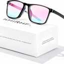 Color Blind Glasses for Men, Red-Green Colorblind Correction Glasses, Color Correcting & Enhancing Eyeglass for Outdoor Use