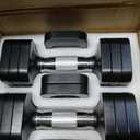 Hezeyferg 22LBS Adjustable Dumbbells Set, Adjustable Weight Dumbbells with 4 Levels 4.4lb, 6.6lb, 8.8lb, 11lb, Hand Weights Sets for Women/Men Home Gym Full Body Workout