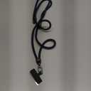 TORRAS Phone Lanyard Crossbody with 2 Phone Tabs, Adjustable Anti Theft Strap for All Cellphone, Premium Metal Buckles, Skin-Friendly, Universal Cellphone Neck lanyard for Travel Essentials, Deep Blue