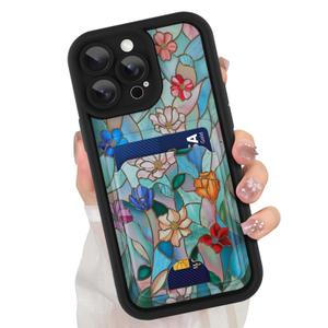ZIYE Designed for iPhone 13 Pro Wallet Case with Card Holder