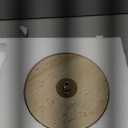 Premium Small Round Natural Marble Pedestal Side Table, End Table, Mini Drink Table with Upgraded Weighted Marble Base, for Livingroom, Bedroom, Bathroom, Balcony, Small Spaces (Beige Travertine)