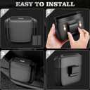 2 Packs Car Trash Can with LidBuilt-in Storage Garbage BagLeakproof Vehicle TrashCar Accessories for Interior,Mini Garbage Bin for Automotive, Office, Kitchen,Bedroomwith 60pcs Trash Bags