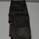 Tyusatu Fleece Lined Tights Leggings Women Black,Fleece Lined Tights Thermal Warm or Winter Skintone Sheer, L