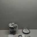 TCL 52" Ceiling Fan with Lights, Silver Flush Mount, 5 Blade Low Profile, 6 Speeds DC Reversible, Dimmable, Modern for Bedroom, Living Room and Garage