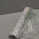 Rugreat Herringbone Peel and Stick Wallpaper Modern Stripe Contact Paper for Cabinets Neutral 393inL 17.3inW Self Adhesive Removable Wallpaper for Bedroom Bathroom Waterproof Blue and White