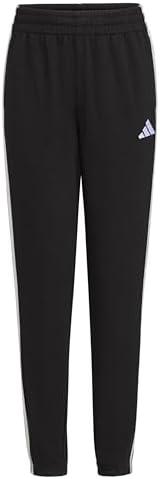 adidas Boys' Essentials 3-Stripe Elastic Cuff Jogger, S
