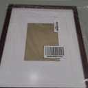 Egofine 11x14 Picture Frame Display Pictures 5x7/8x10 with Mat or 11x14 Without Mat Made of Solid Wood Covered by Plexiglass for Table Top Display and Wall Mounting Photo Frame, Dark Red