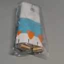 Growth Chart for Kids, Height Chart for Kids/Boys/Girls/Baby, Canvas & Wooden, Removable Growth Height Chart, Christmas Wall Room Decor -Dinosaur (Blue)