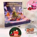 Christmas Slime Kit - 24 Pack Slime Party Favors for Kids, Xmas Stickers & Charms, Christmas Stocking Stuffers for Kids, Super Soft, Non-Sticky, DIY Surprise Slime for Girls & Boys