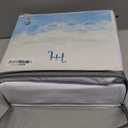 Hearth & Harbor Extra Deep Pocket Queen Sheets Sets - Fits Mattress 18-24 Inches Deep - Extra Deep Pocket Sheets - 6 Piece Queen Size - White