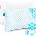 Nestl 7 Piece Twin XL Comforter Set – Grey Lavender Pinch Pleated Bed in a Bag – Complete Twin XL Size Bedding Set with Sheets, Set of 2 Cooling Pillows, Pillowcase and Sham
