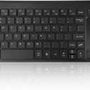 Wireless Bluetooth Touchpad Keyboard with 3-Device(1*USB,2*BT) Portable Computer Keyboard for Laptop, Tablet, Mac, Windows, Android, Chrome OS