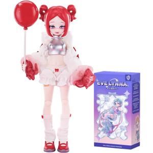CALEMBOU BJD Blind Box, Eve Lynna Series 18cm Ball Jointed Doll, Cute Dress Up Doll with Joints, Collection Action Figure Toys, Gift for Girls Boys (Eve Lynna-1box)