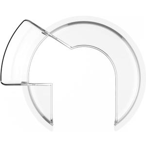 KSMBLPS Pouring Shield for Kitchenaid Mixer, Splash Guard for Kitchenaid 5.5-8 Quart Bowl-Lift Stand Mixer and Stainless Steel Mixer Bowl, For Kitchenaid Attachments