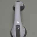 Shower Handle 1 Pack Grab Bars for Bathtubs & Showers, 12 inch Grab Bars for Bathroom with Strong Hold Suction Cup, Balance Bar Safety Hand Rail for Injury, Senior, Elderly Grey (Gray)