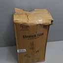 Cosy Family Plastic Wrap Stretch Film Roll - 1000ft 60 Gauge Industrial Strength 15 inch Wide Clear Plastic Wrap Roll with Handles for Pallet Wrapping Shipping Moving - Clear, Pack of 4