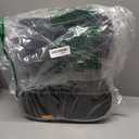 Ergonomic Seat Cushion with Adjustable Strap, Memory Foam Office Chair Seat Cushion with L-Shaped Design, Car Seat Cushion Fits for Truck Driver Semi Truck, Gaming Chair, Desk, Light&Dark Gray