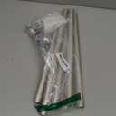 Shower Curtain Rod 27 to 86 Inch,1 Inch Diameter Shower Rod for Bathroom, No Drilling Tension Curtain Rod for Window, Adjustable Spring Tension Rod,No Drilling,No Rust,Silver