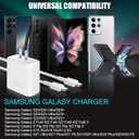 Super Fast Samsung Charger,45W Samsung Charger Fast Charging,2Pack Super Quick USB C Android Phone Charger 10FT Long Type C Charging Cord for SamsungGalaxy S26 Ultra/S26+/S25+/S24/S23 FE/S22+/S21/S20