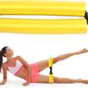 Hiboom Hip Core System, Loop Resistance Bands for Workout, Glute Workout Bands to Stretch and Strengthen Legs, Butt, Hips, Thighs and Glutes, Elastic Exercise Equipment for Women, Men (Yellow)