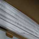 FELIDESIGN Curtain Track, Ceiling Curtain Track for Room Divider, Ceiling Mount Rail Set with Roller Hooks, White, 6ft - 9ft