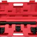 1/2 Inch Drive SAE Inner Tie Rod Removal Tool Kit  Inner Tie Rod Puller and 3 Adapter