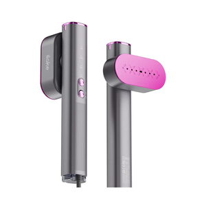 Travel Steamer for Clothes, 100-240V Dual Voltage Portable Garment Steamer, 1000W Travel Size Handheld Steam & Iron 2 in 1, for Global & Europe Traveling, Business, Home, Space Grey