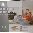 220V/110V Wearable Electric Heated Blanket With Foot Pocket Electric Snuggle Throw Blankets