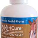 Champion Seal Liquid Bandage for Horses, Livestock & Large Animals - 4oz Spray-On Wound Care - Waterproof, Non-Toxic, Hypoallergenic Formula - Made in USA