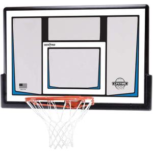 Lifetime 50 Inch Shatterproof Fusion Backboard and Rim Combo, Mounting Kit Sold Separately