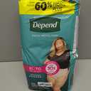 Depend Fresh Protection Adult Diapers, Incontinence & Postpartum Bladder Leak Underwear for Women, Disposable, Maximum, XL, Blush, 26 Count