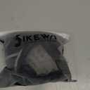 Bikewa Men's Cycling Underwear with Anti-Slip Leg Grips 4D Padded Bike Shorts MTB Liner for Bicycle Biking Riding (Large, Black/Grey)