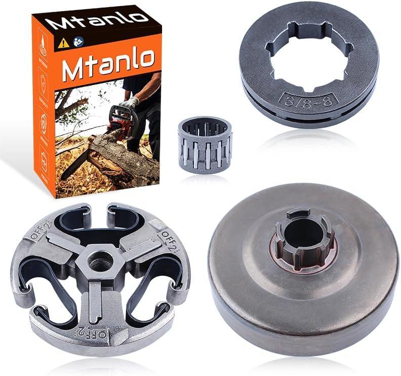 Clutch Drum 3/8"-8T Sprocket Rim For Husqvarna 66, 266, 268, 272, 268Xp, 272Xp Chainsaws 501 83 15 04 503 74 44 02