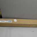 DEZ FURNISHINGS Cordless 2" Flat Slat Venetian Blind, 27" W x 48" H, White