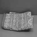 Lahome Farmhouse Grey Hallway Runner Rug, Ultra-Thin Washable 2x5 Laundry Room Rug Runner with Rubber Backing, Non Slip Low Pile Tribal Print Indoor Floor Carpet Runner for Entry Bathroom