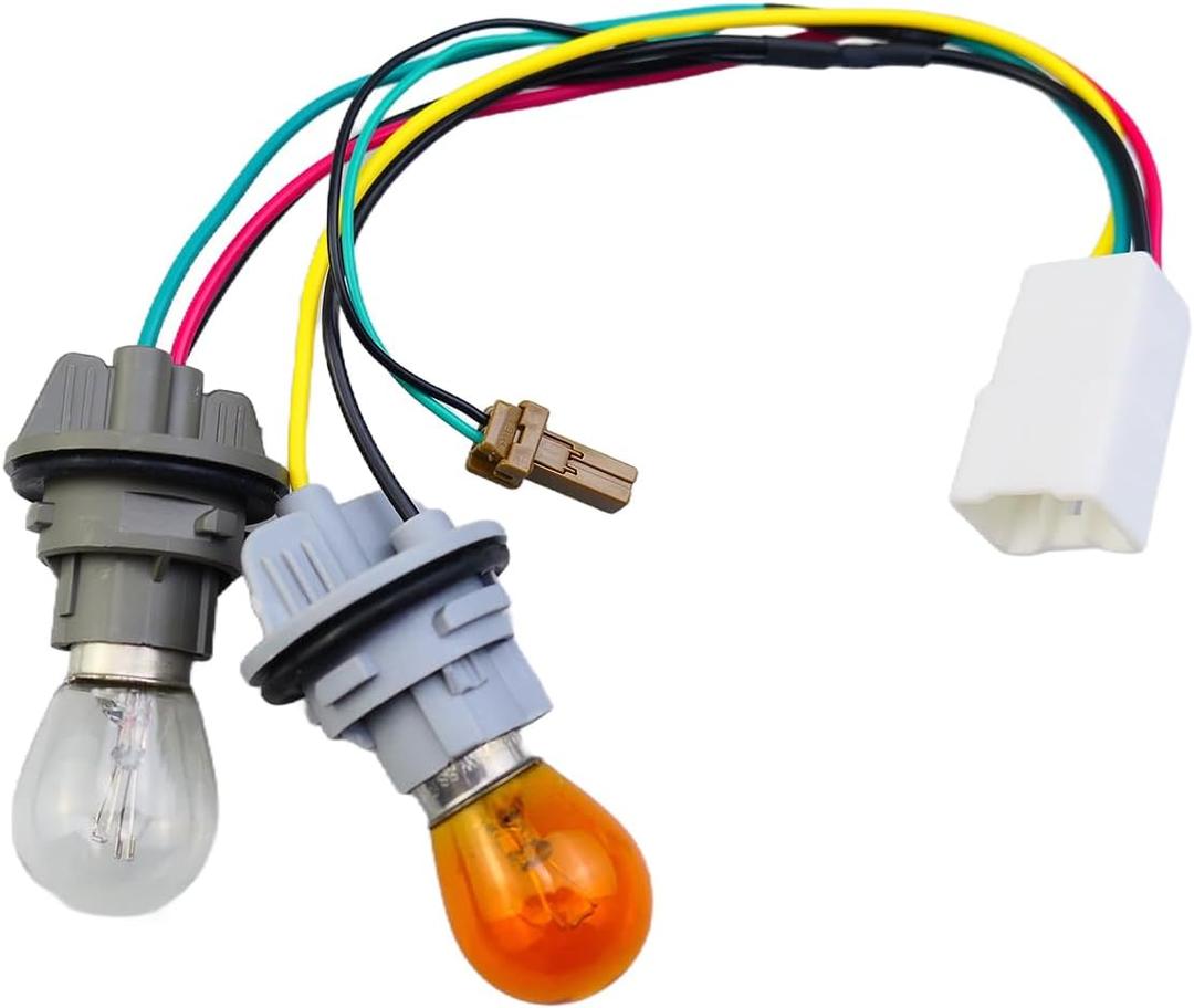 Rear Tail Light Bulb Socket Wire Harness with 2 Light Bulbs Fit for Kia Optima 2016 2017 2018 2019 2020, Tail Light Assembly Replace 92480-D5000QQK